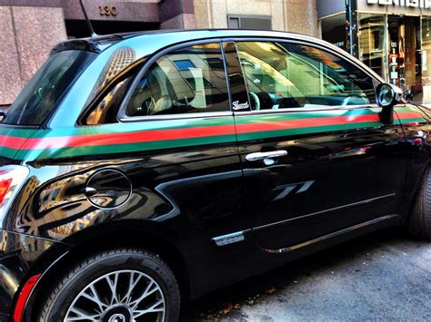 black and white fiat 500 gucci|Fiat 500 Gucci edition black.